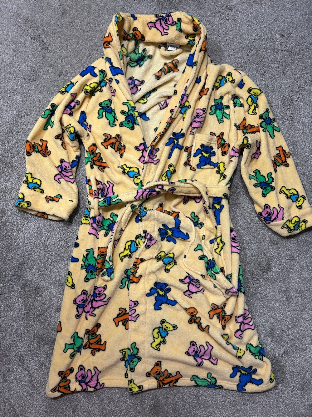 Urban Outfitters Grateful Dead Bear Fuzzy Bathrobe